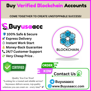 Buy Verified Blockchain Accounts
